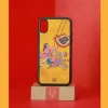 Ốp Lưng Da "Hội" Khắc Tên Theo Yêu Cầu Với Hoạ Tiết Tranh Vẽ Lễ Hội Làng Quê Việt Nam Là Một Ốp Lưng Nghệ Thuật Cảm Hứng Từ Tranh Dân Gian, Phù Hợp Làm Quà Tặng Cá Nhân Hóa
