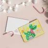 Celebrate Christmas with the "Green Puppy" Hand-Drawn Card, a unique design with original artwork. Comes with an envelope and stickers, making it a perfect, thoughtful Christmas gift!