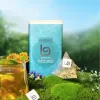 Enjoy the delicate flavor of Sleep Well Herbal Tea, a natural herbal tea with green tea and sleep aid benefits, offering stress relief and a healthy beverage that's the perfect health gift for family.