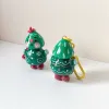 Móc Khóa Cây Thông Mang Boot Đỏ Đất Sét Thủ Công hữu ngoại hình ngộ nghĩnh, thú vị, đây hứa hẹn là chiếc  móc khóa thủ công đáng yêu, làm món quà giáng sinh độc đáo