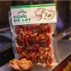 Da Lat Dried Specialties 500g pack, offering a delightful mix of sweet and savory treats like dried persimmons and chewy sweet potato, the perfect healthy snacks that showcase the essence of Vietnamese specialties with natural, nutritious dried fruits.