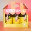Kombucha Gừng Vàng Là Dòng Trà Lên Men Tự Nhiên Từ Nguyên Liệu Cao Cấp Với Nhiều Lợi Ích Cho Cơ Thể, Rất Phù Hợp Để Làm Quà Tặng Sức Khỏe