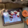 Personalized Dried Flower Photo Frames offer a unique way to cherish memories, allowing you to customize the photo, colors, and quotes in a beautifully crafted dried flower frame, making it the perfect personalized gift