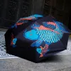 Ô Cá Chép Đàn lấy cảm hứng từ tranh dân gian Đông Hồ, lý tưởng cho mọi thời thiết làm ô che mưa, ô che nắng, chắc chắn sẽ là một ý tưởng quà tặng độc đáo, quà tặng Việt Nam thú vị