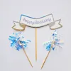 Bộ Bộ Nơ "Happy Birthday" Trang Trí Bánh Sinh Nhật hỗ trợ trang trí bánh kem, sinh nhật được thiết kế bắt mắt, đi kèm mỗi sản phẩm là những phụ kiện trang trí vui nhộn, làm nên bữa tiệc hân hoan