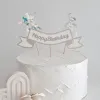 Bộ Bộ Nơ "Happy Birthday" Trang Trí Bánh Sinh Nhật hỗ trợ trang trí bánh kem, sinh nhật được thiết kế bắt mắt, đi kèm mỗi sản phẩm là những phụ kiện trang trí vui nhộn, làm nên bữa tiệc hân hoan