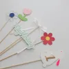 Elevate your celebration with the Personalized Birthday Flower Topper Set, beautifully designed with your name, perfect as an anniversary cake flower decoration or a stunning Korean style cake topper set, adding charm to your cake decorations