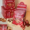 The Jujube & Goji Burst Granola, a pack of 10, offers a mildly sweet taste and is made from pure grains, nutritional seeds, and authentic Vietnamese ingredients, making it the perfect breakfast cereal or health gift
