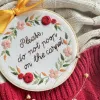 The Personalized Flower and Message Embroidery Frame, meticulously handcrafted to bring joy and heartfelt wishes, makes a thoughtful and meaningful personalized gift for any occasionThe Personalized Flower and Message Embroidery Frame, meticulously handcrafted to bring joy and heartfelt wishes, makes a thoughtful and meaningful personalized gift for any occasion