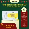 Hộp 20 Gói Tinh Bột Nghệ Nguyên Chất Dạng Que là món quà thiên nhiên hoàn hảo cho sức khỏe và sắc đẹp, vừa hỗ trợ giảm đau bao tử, vừa làm gia vị bổ dưỡng trong bữa ăn, mang đậm tinh hoa Quà Việt Nam