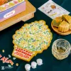 Bộ Kit Tự Làm Tranh Ghép Gốm Tại Nhà Cho Bé với hình ảnh Chậu Cúc Mâm Xôi, được làm từ gốm Bát Tràng, là món đồ chơi thủ công kích thích sự sáng tạo, là lựa chọn quà tặng độc đáo dành cho bé