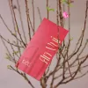 The "An Rubik" Set of 4 Red Envelopes offers a unique way to send best wishes with its luxury envelope design, featuring impressive embossed patterns, making it the perfect Vietnamese Tet gift