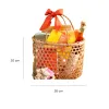 The "Reunion" Tet Gift Basket, a perfect blend of Vietnamese specialties, comes in a beautifully crafted traditional woven basket, making it an ideal premium Tet gift set for both personal and corporate gift giving.