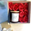 Surprise your special someone with a Scented Candle Gift Box With Bow - a Lovely Gift Of Affection that blends a Natural Scented Candle & Dried Flower Gift Box, making it the perfect Birthday Gift For Lover or a heartfelt Gift For Her.