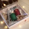 The Scented Candle in Clear Lid Gift Box, featuring dried flowers and a card, is the perfect birthday gift for your lover, designed to arouse emotion with every fragrance and add a personal touch to your thoughtful gesture