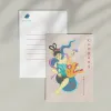 The "Vietnamese Mother Dragon" Postcard is a beautiful tribute to Vietnam's rich ancestry, blending traditional folk painting with modern art, making it a unique and meaningful souvenir and gift that celebrates the essence of Vietnamese heritage