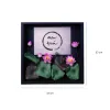 Tranh Sen Thiền kích thước 33 x 33cm kết hợp với Tranh Hoa Giấy In Chữ Theo Yêu Cầu là món quà nhẹ nhàng cho không gian, thích hợp làm Tranh Hoa Giấy Thủ Công Trang Trí Tết và là Quà Tết Việt ý nghĩa