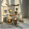 The Flying Jellyfish Jar is a creatively shaped seashell jar, a mesmerizing DIY artwork in glass, bringing the ocean home - a perfect artistic decoration and gift for her.