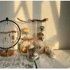 The Flying Jellyfish Jar is a creatively shaped seashell jar, a mesmerizing DIY artwork in glass, bringing the ocean home - a perfect artistic decoration and gift for her.