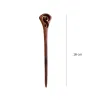 The Traditional Wooden S-Pattern Hair Stick radiates with elegant beauty, offering a classic touch to any hairstyle - an exquisite traditional hair accessory that makes a perfect birthday gift for her