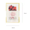 The "Spring Voyage" Paper Card Set shines with good fortune, featuring traditional patterns that reflect Vietnam’s rich heritage, making it a unique and artistic postcard -perfect for sharing blessings and cultural beauty