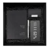 The "Black Master" Gift Box proves that simple things create a gentleman's aura, featuring a sleek black gift set with a notebook and pen, clock, and card holder—a refined gift for her.