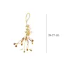 The "Nhu Y" Knot Moon Hanging Decoration is a beautiful traditional ornament that serves as a positive energy source, making it a perfect Feng Shui gift and decorative accessory for any space - an elegant and meaningful gift for her.