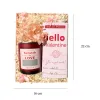 Hộp Quà Valentine "Whispered Sweetness" – ngân nga từng tiếng yêu lãng mạn với set quà nến thơm thông điệp ẩn & socola, món quà ngọt ngào dành tặng người yêu, đặc biệt là những cô gái bạn trân quý.
