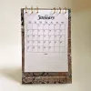 Start your year with the Marbled A5 Table Calendar, a daily dose of art and functionality, featuring a reusable 2025 calendar set that doubles as a unique art calendar and stylish stationery, making it the perfect New Year gift.