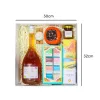 Set Quà "Full Senses" mang đến trải nghiệm tinh hoa của từng hương vị, với hộp quà tặng gồm rượu mơ, socola, trà và mật ong, là set quà 8/3 tinh tế, hoàn hảo dành tặng cho nữ