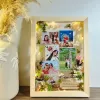A Custom Photo with Dried Flower Frame beautifully combines handmade flower art and personalization, creating a unique way to preserve precious moments- a thoughtful gift for her that turns memories into timeless custom dried flower art.