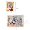 The Custom Dried Flower & Portrait Frame is a heartfelt way to cherish every beautiful memory, blending personalized dried flower art with handmade picture frames, making it a truly unique gift for her