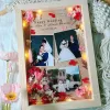 The Dried Flower and Personalized Photo Frame beautifully preserves the beauty of the moment, blending handmade dried flower art with a timeless touch - an elegant and meaningful Women's Day gift for her