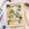 Celebrate every unique beauty with a Personalized Dried Flower Letter Art, a stunning handmade home decor piece that combines the elegance of a personalized dried flower frame, making it a heartfelt Women's Day gift for her