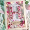 Celebrate every unique beauty with a Personalized Dried Flower Letter Art, a stunning handmade home decor piece that combines the elegance of a personalized dried flower frame, making it a heartfelt Women's Day gift for her