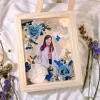 Celebrate love and memories with a Personalized Eternal Rose & Photo Frame, beautifully crafted to capture timeless beauty through personalized dried flower art, making it the perfect gift for her and a cherished personalized gift for all occasions