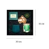 The "Peaceful" Gift Set, filled with love and care, is an elegant choice for her, featuring a Women's Day gift box with herbal tea, a ceramic mug, and a scented candle - perfect for birthdays and special occasions
