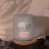 The Scented Candle in Leather Holder & Silk Scarf Gift Set is a thoughtful gift wrapped in love, featuring a scented candle with a hidden message in a personalized jar—a perfect gift for her on any special occasion.
