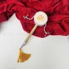 The Silver "Trường An" Vietnamese Tambourine Gift Box beautifully embodies strong cultural identity, featuring a handheld rattle drum that captures the essence of a cherished Vietnamese toy, making it a meaningful Vietnamese gift and a delightful gift for kids