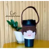 Quai Xách Bình Giữ Nhiệt Búp Bê - phụ kiện thủ công đáng yêu, thêm chút thú vị cho món đồ quen thuộc, lý tưởng làm quà sinh nhật độc đáo