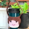 Quai Xách Bình Giữ Nhiệt Búp Bê - phụ kiện thủ công đáng yêu, thêm chút thú vị cho món đồ quen thuộc, lý tưởng làm quà sinh nhật độc đáo