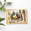This impressive A6 Vietnam postcard, featuring artistic strokes of ethnic imprints, comes with an envelope and makes a perfect Vietnamese gift or souvenirs