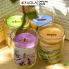 The SAOLA Scented Candle blends pure natural fragrance, beeswax, and essential oils, creating a soothing ambiance—perfect as a birthday or new home gift.