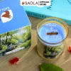 The SAOLA Scented Candle blends pure natural fragrance, beeswax, and essential oils, creating a soothing ambiance—perfect as a birthday or new home gift.