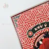 Thiệp Xuân Phàm Phiên Bản Như Ý với họa tiết truyền thống tinh tế không chỉ là bưu thiếp Việt Nam mang đậm nét văn hóa, mà còn là món quà thủ công Việt Nam giúp món quà thêm phần ý nghĩa.