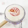 The Silver "Trường An" Vietnamese Tambourine Gift Box beautifully embodies strong cultural identity, featuring a handheld rattle drum that captures the essence of a cherished Vietnamese toy, making it a meaningful Vietnamese gift and a delightful gift for kids