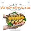 Đĩa Tròn Men Gấm Vàng Hỏa Biến – dấu ấn độc bản từ gốm Bát Tràng cao cấp, vừa là phụ kiện bàn tiệc sang trọng, dĩa chuyên dụng nhà hàng, vừa là món quà lưu niệm Việt Nam đầy tinh tế.