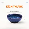 Bát Cơm Men Sapphire Hỏa Biến 11x6cm là chiếc chén gốm Bát Tràng tinh xảo, nâng tầm trải nghiệm ẩm thực mỗi ngày, phù hợp cho bàn tiệc hoặc làm quà lưu niệm ý nghĩa.