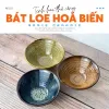 The Bat Trang Fire-Glazed Flared Bowl (13x5cm) captures the essence of Vietnamese ceramics, making it a stunning tableware piece and an impressive housewarming gift