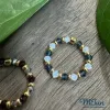 The Crystal Ring features impressive sharp lines and an exquisite handmade beaded design, making it a unique accessory and an impressive birthday gift for her or a memorable souvenir